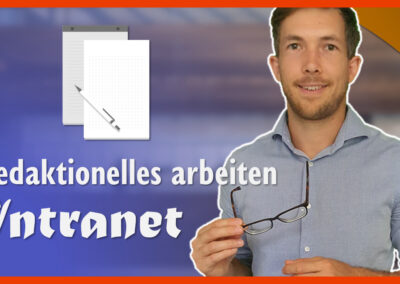 Redaktionelles Arbeiten – Intranet